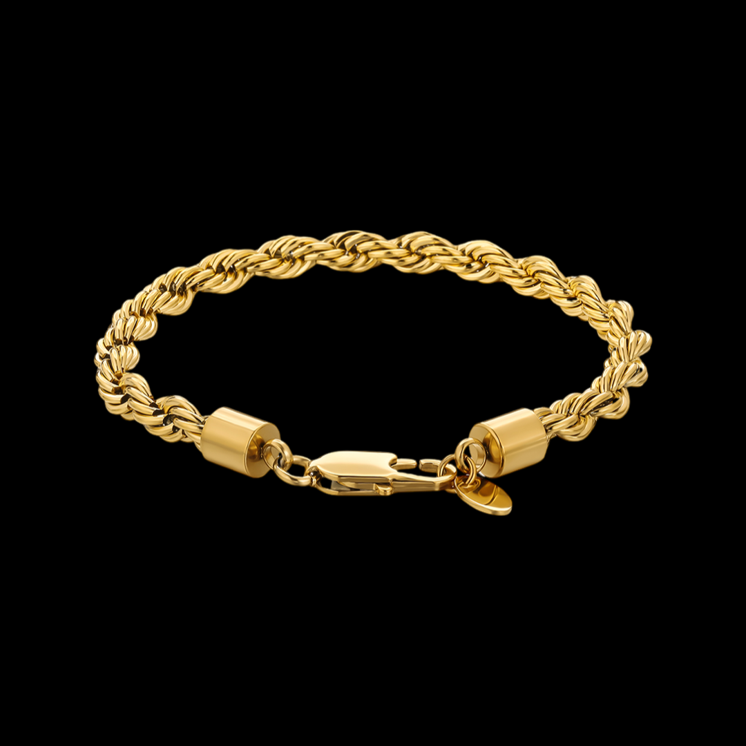 Seilarmband Gold